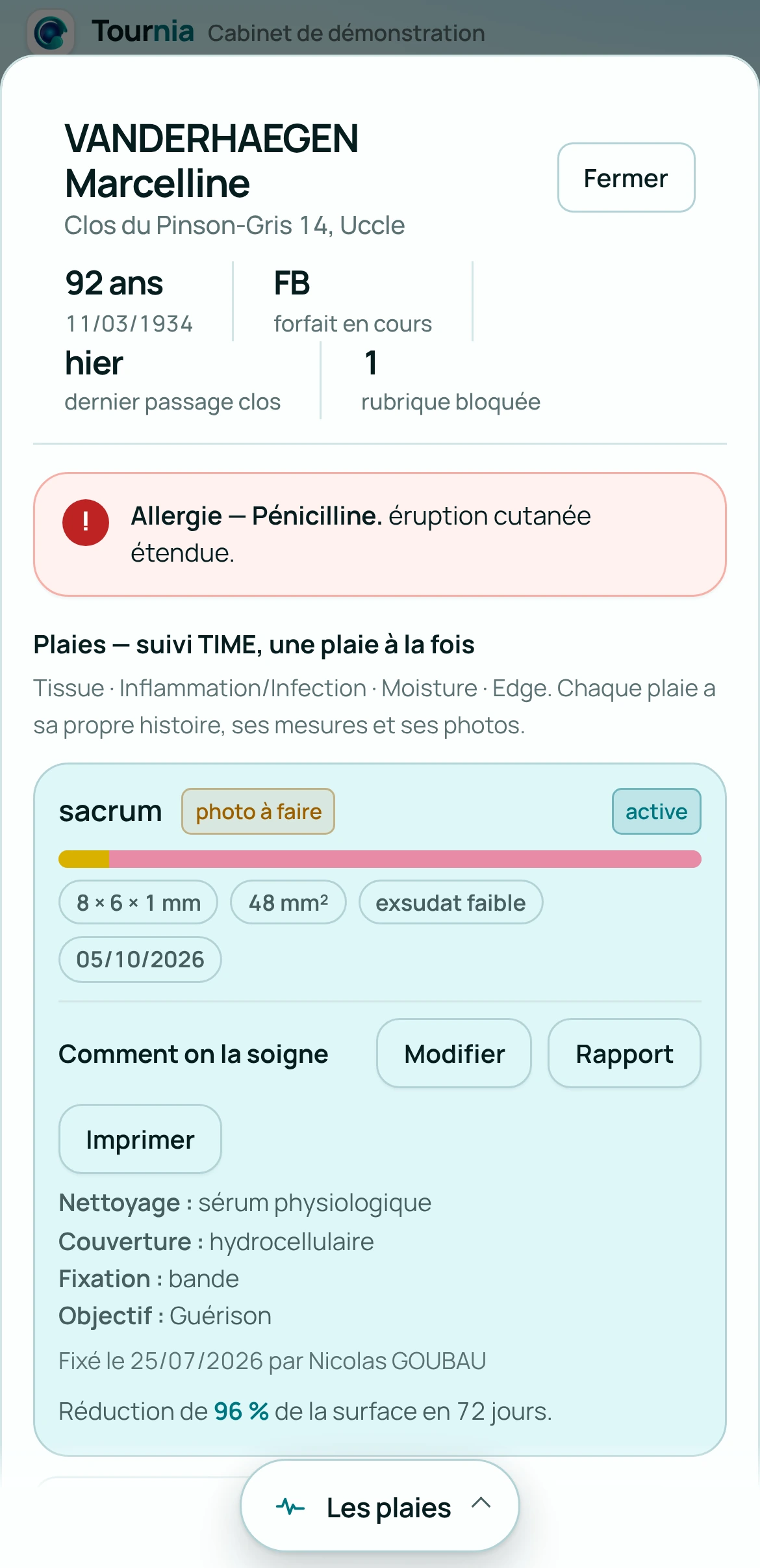 Tournia sur le téléphone : Ce qui m’attend · ce qui empêche d’envoyer